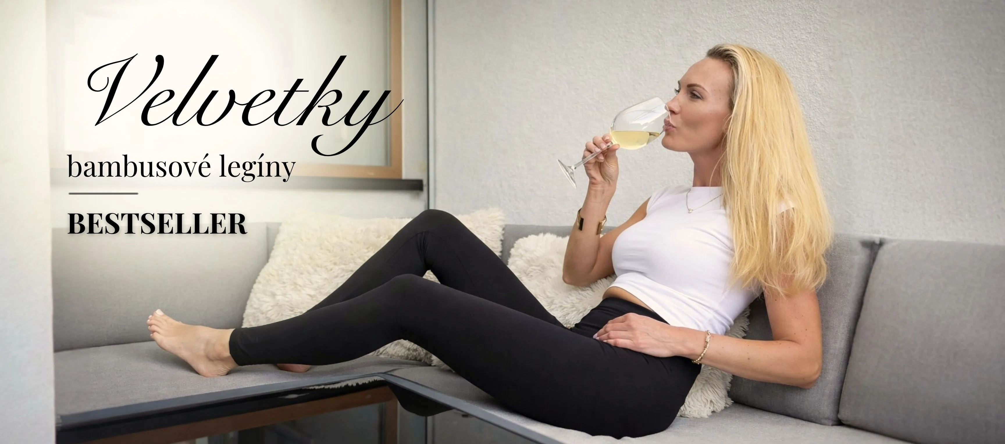 dámské bambusové legíny