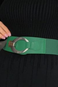 elastický pásek, zelená