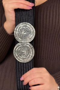 elastický pásek, černá