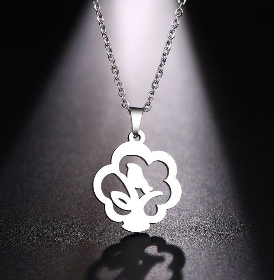 Náhrdelník Debbie Přírodní - chirurgická ocel