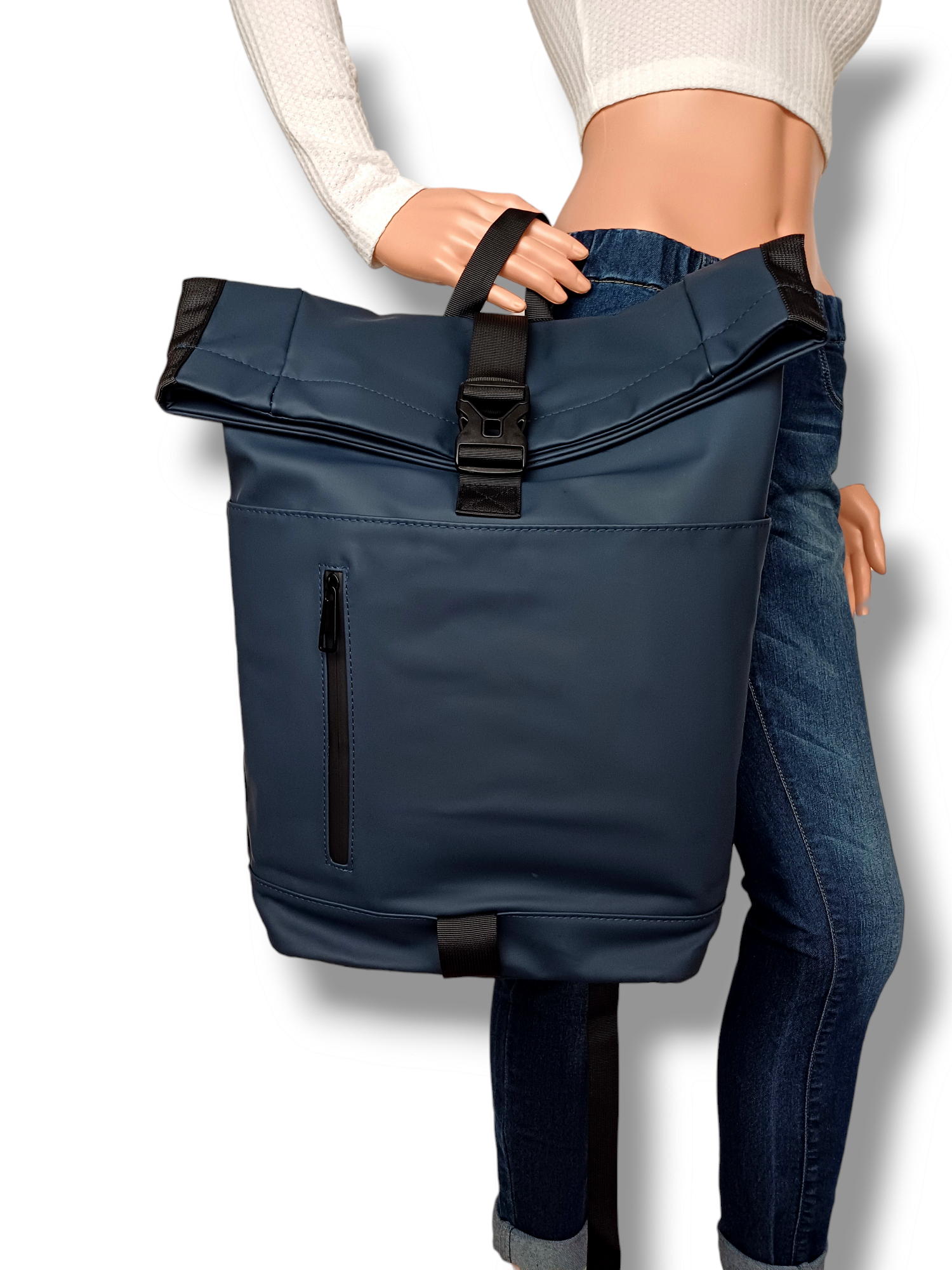 Unisex batoh Rubber - modrý