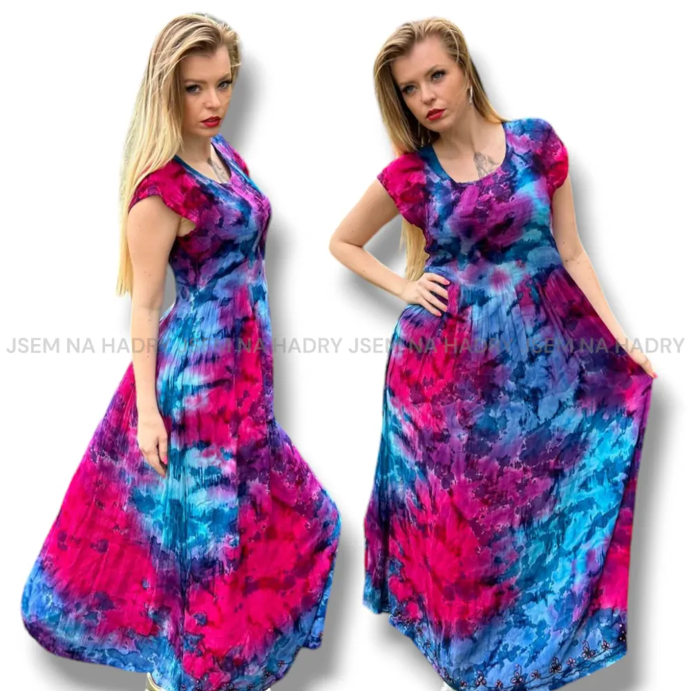 Boho šaty Rosaria, sedne od velikosti XS do XXL