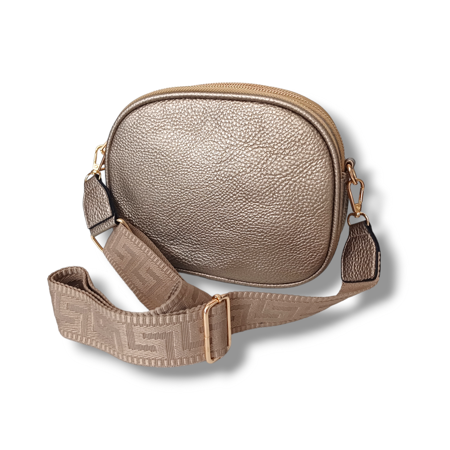 Coco - bronzová crossbody kabelka