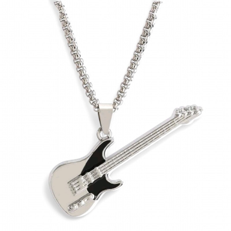 ROCKSTAR - řetízek s přívěskem elektrické kytary