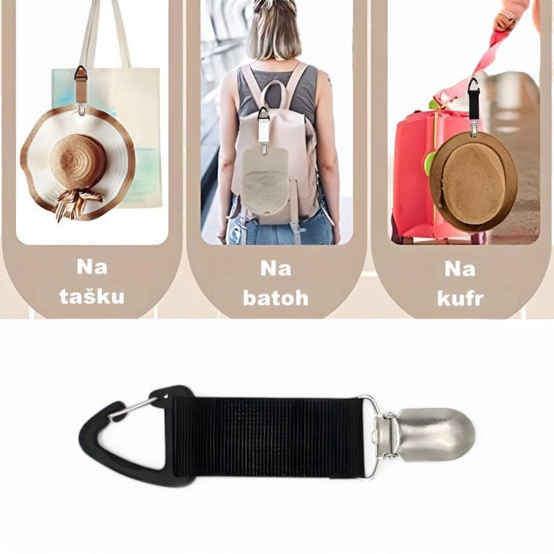 HAT CLIP - klip na klobouk