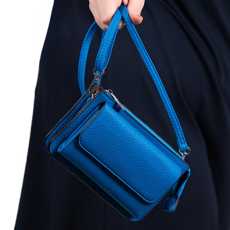 Practic - kabelka - peněženka s kapsičkou na telefon - BLUE