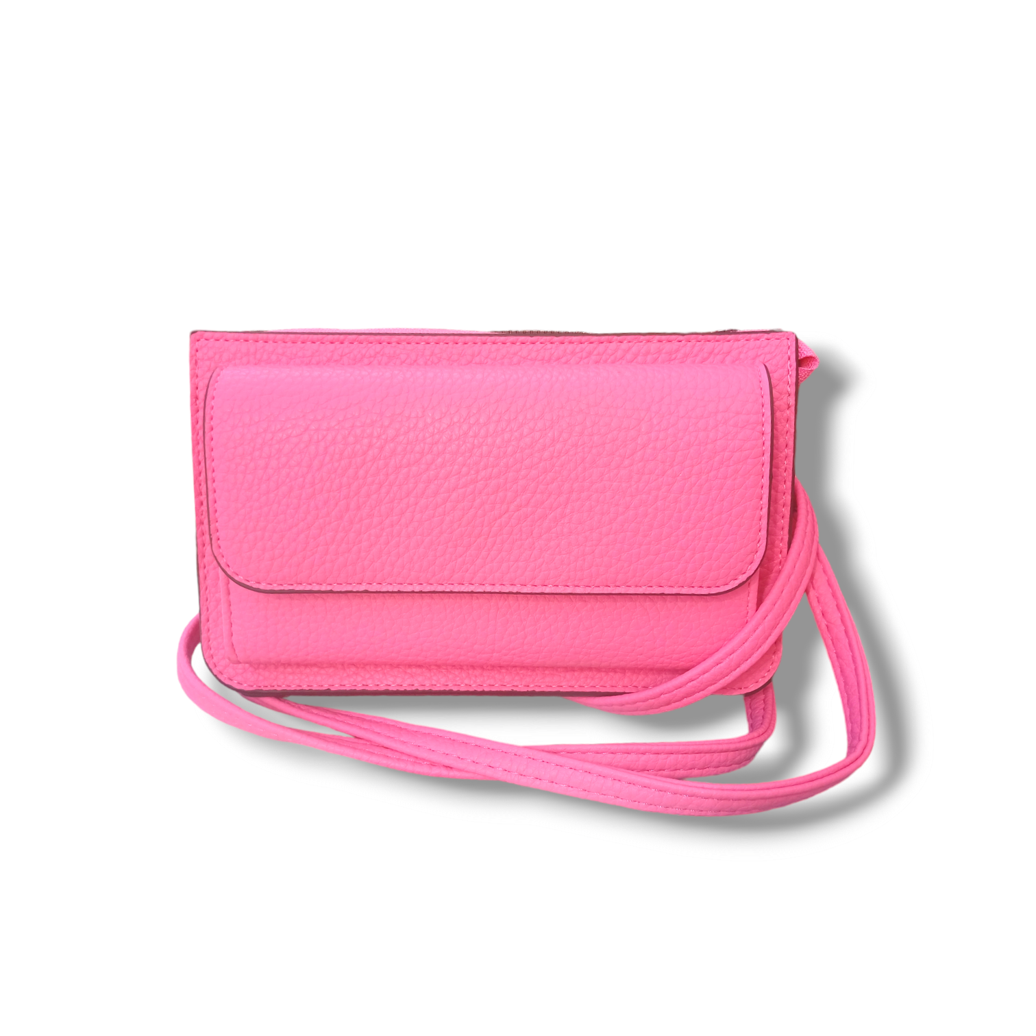 Practic - kabelka - peněženka s kapsičkou na telefon - PLUM