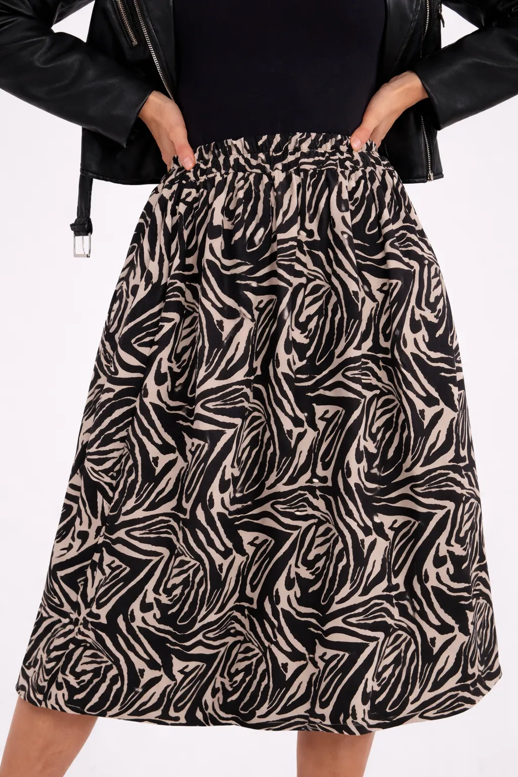 Sukně BEATRIX - zebra, velikost sedne do L