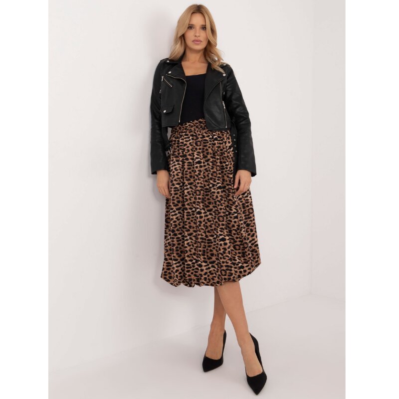 Sukně BEATRIX - leopard, velikost sedne do L