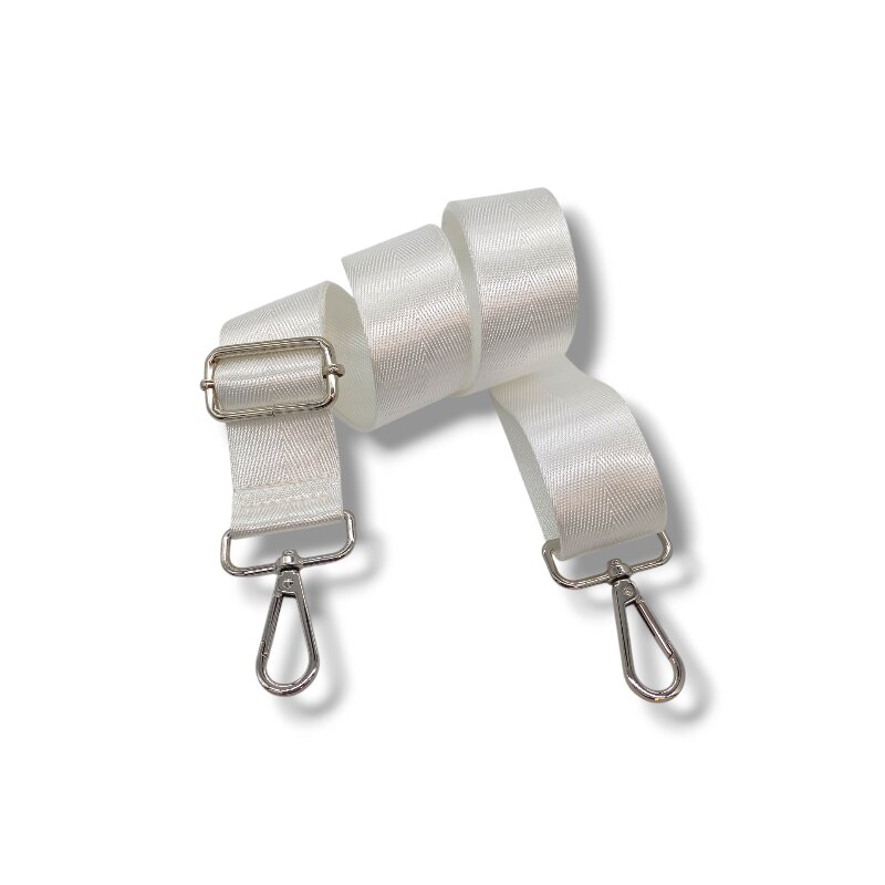 Bílý popruh na kabelku/ledvinu 