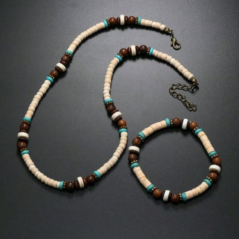 SURFER - sada náhrdelníku s náramkem