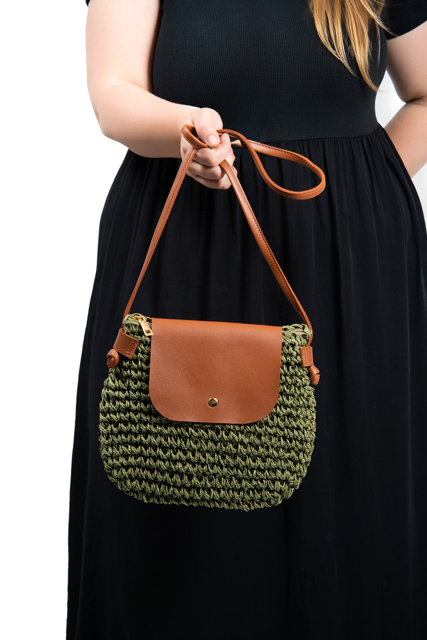 AMALIA - kabelka green