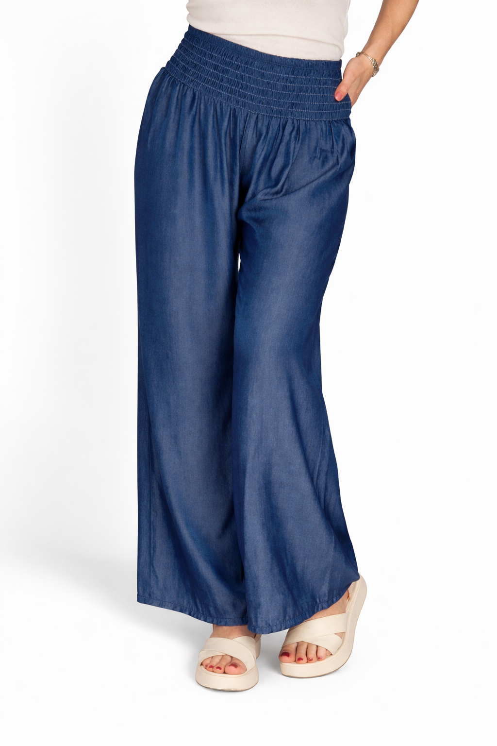 STAR - kalhoty z lehké džínoviny - dark, sedne od velikosti S do L