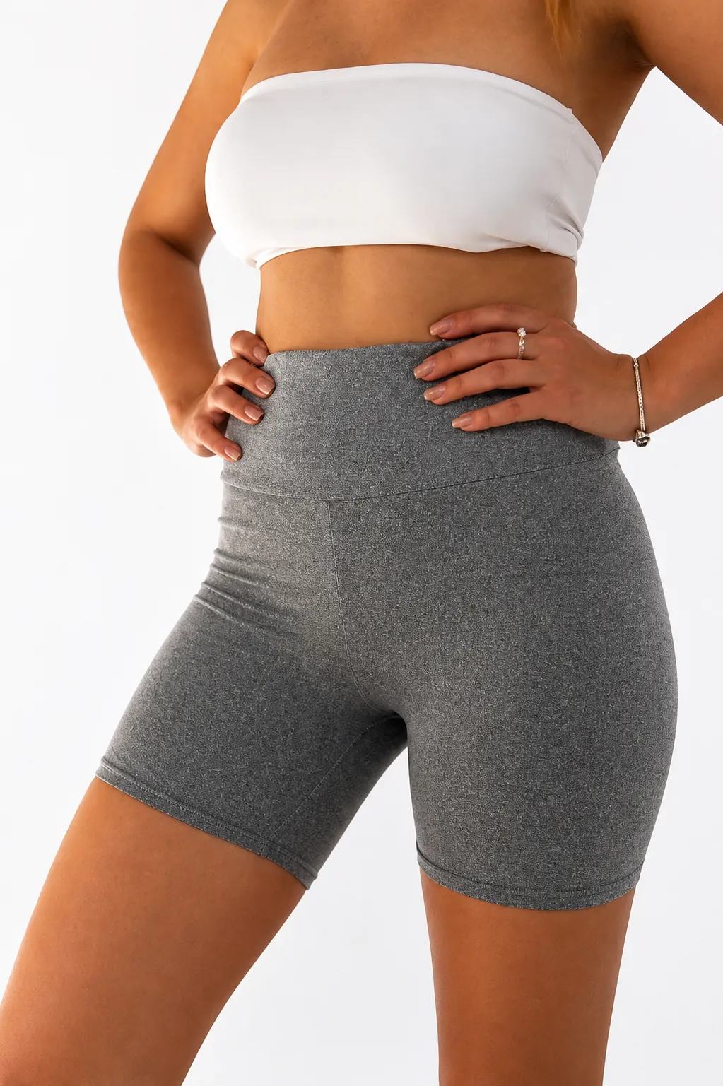 Velvetky SHORTS - šedá, velikost S/M