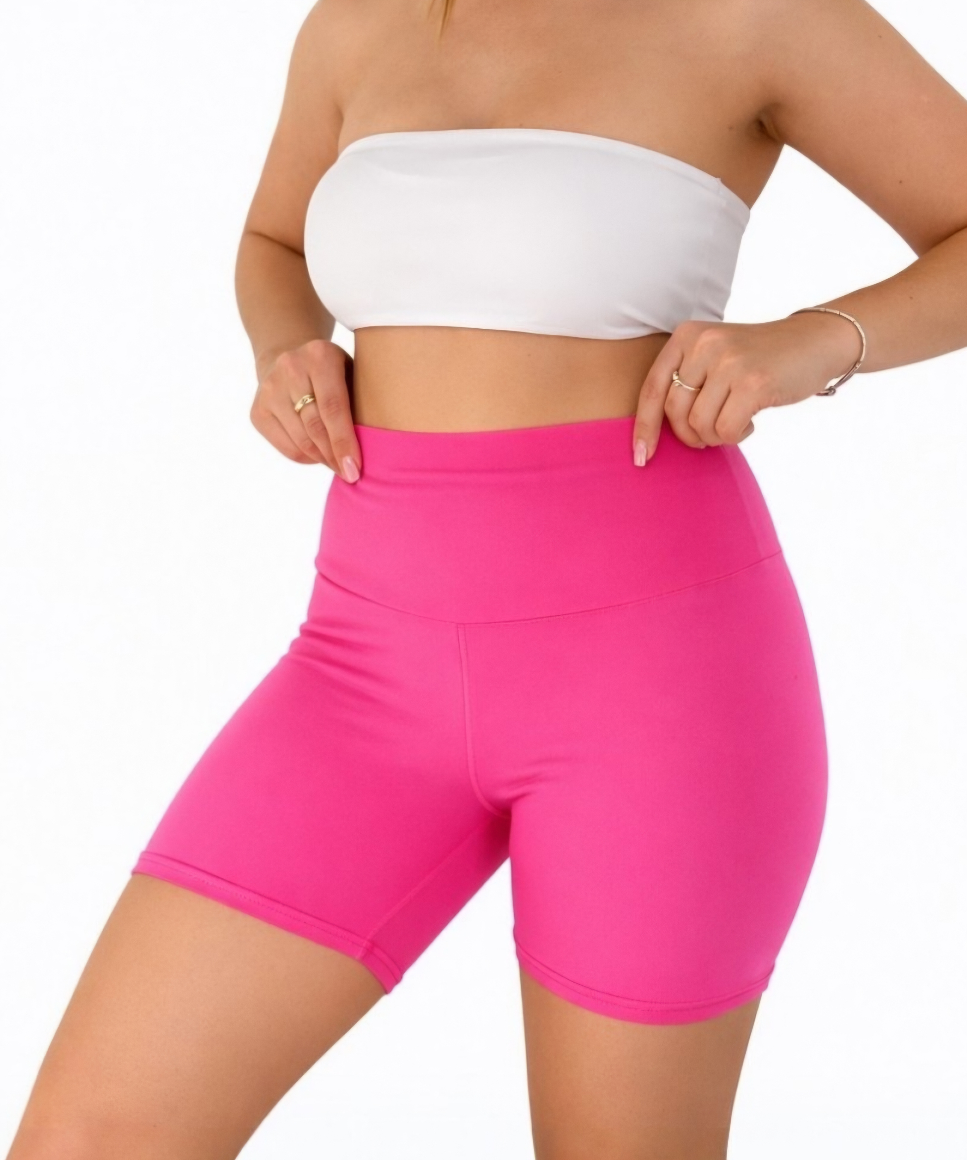 Velvetky SHORTS - tmavě růžová, velikost S/M