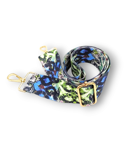 Popruh na kabelku/ledvinu s výrazným vzorem