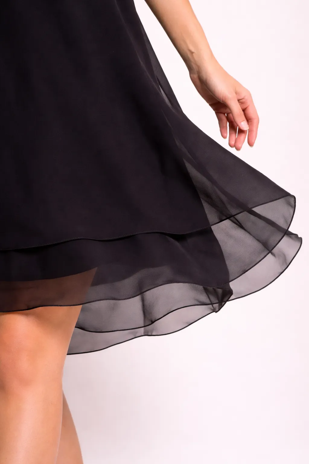 Minty - PLUS SIZE šaty - černá, sednou do velikosti 52
