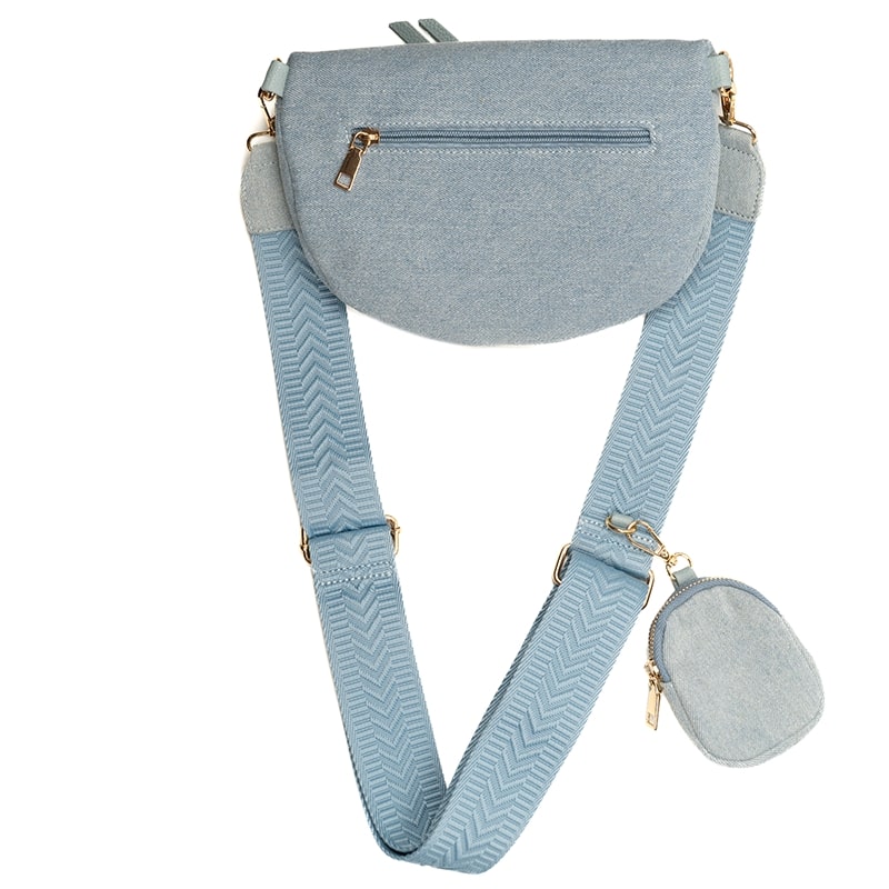 MERYL - ledvinka - light denim