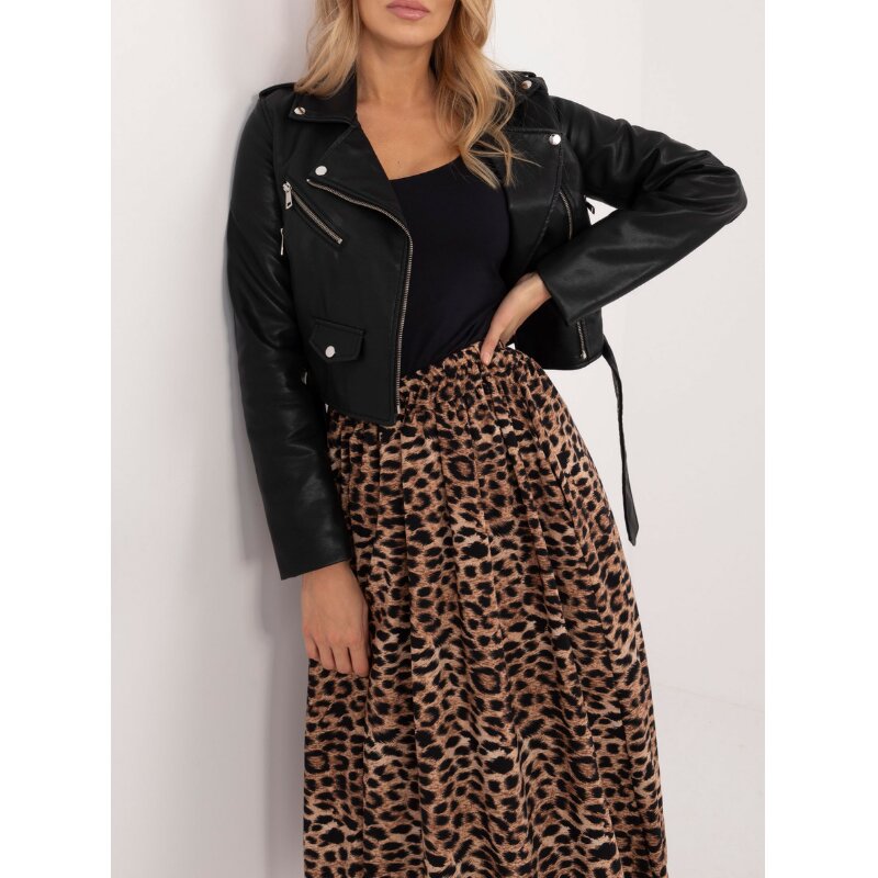 Sukně BEATRIX - leopard, velikost sedne do L
