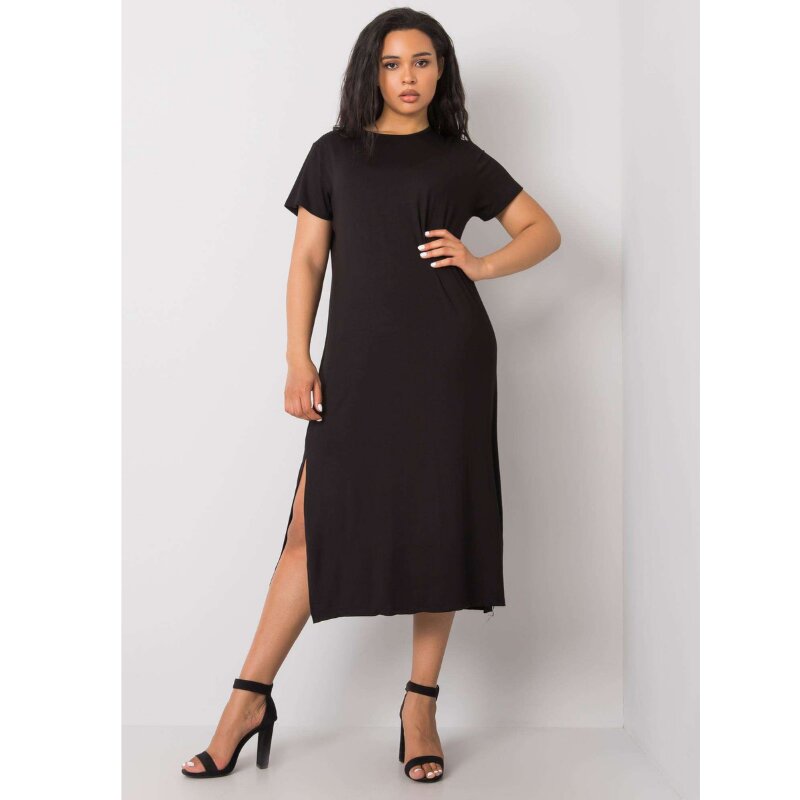 ANTONIA - černé PLUS SIZE šaty - velikosti od XL do XXXL