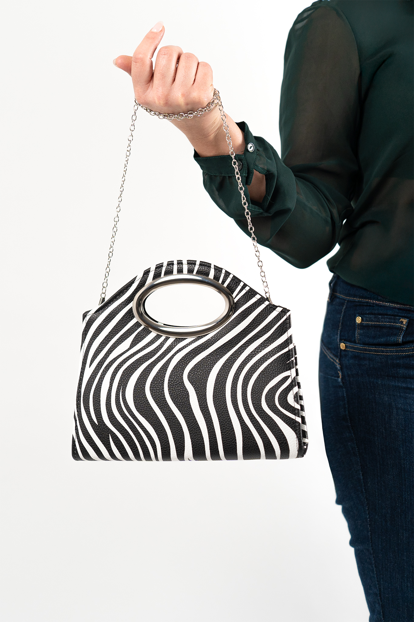 ZEBRA - kabelka černá