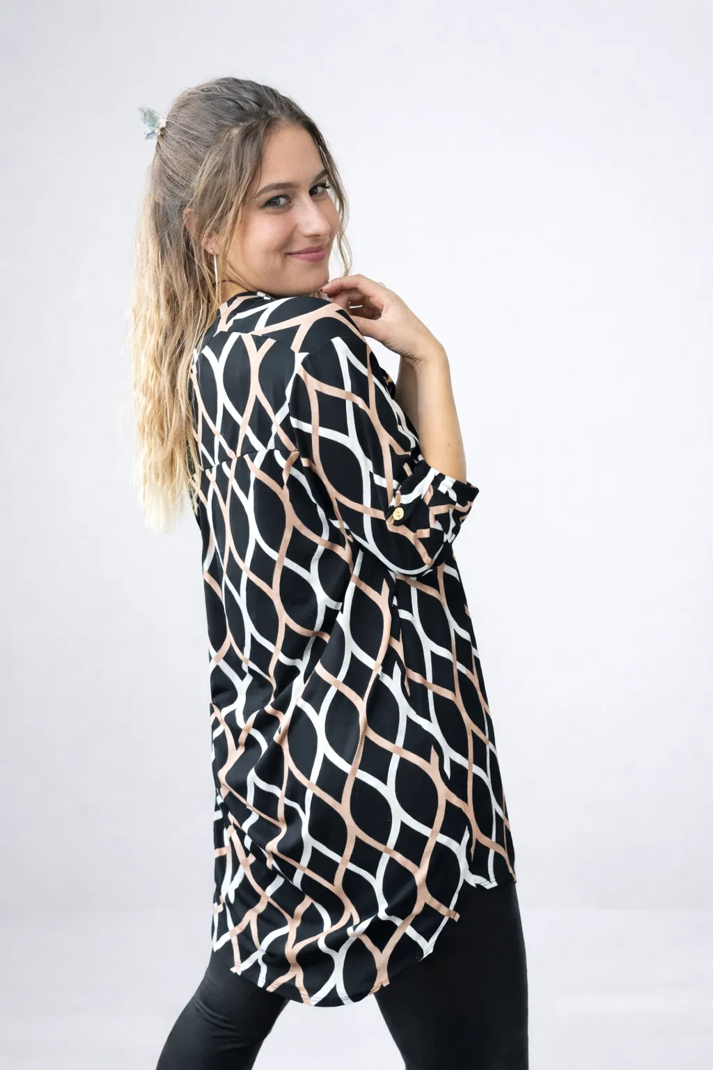Tunika NANCY - PLUS SIZE - sedne do velikosti 50