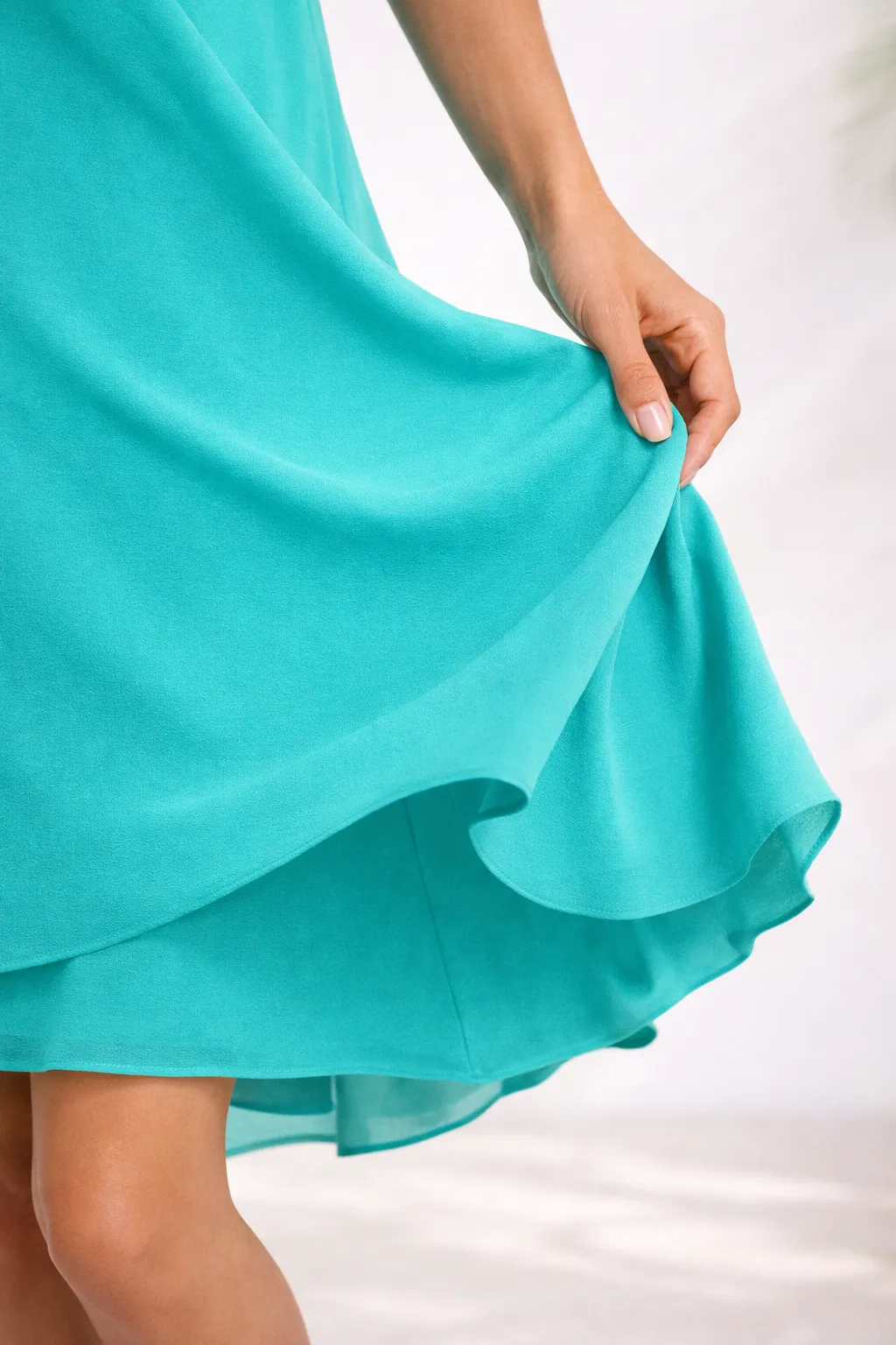 Minty - šaty - mint, sednou do velikosti XL