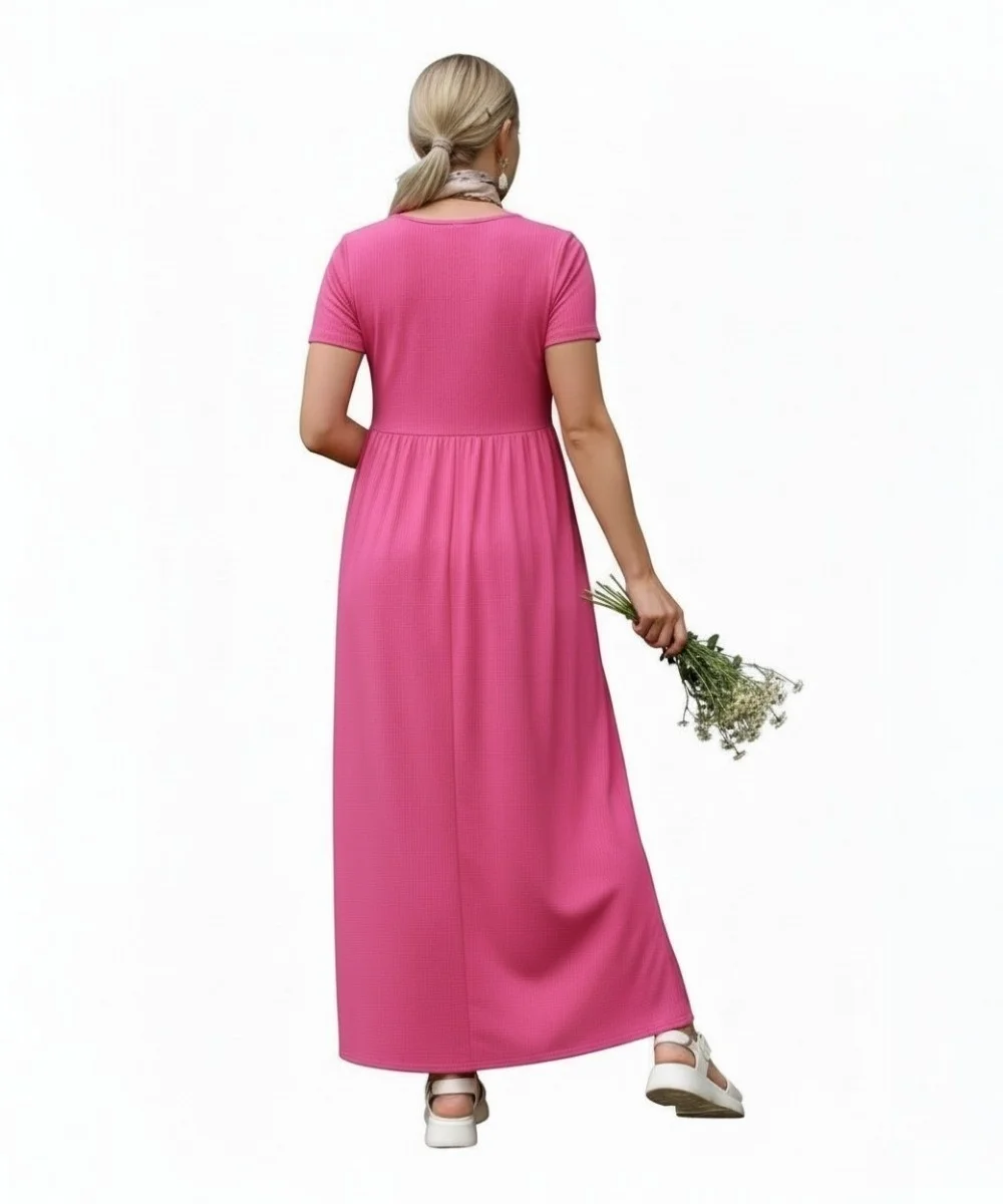 VIVIANA - dlouhé šaty - magnolia, velikost XL-XXL