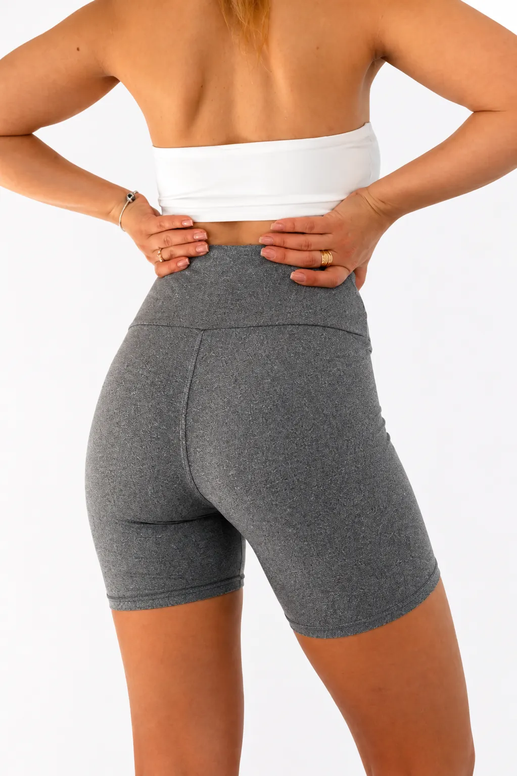 Velvetky SHORTS - šedá, velikosti od S do XL