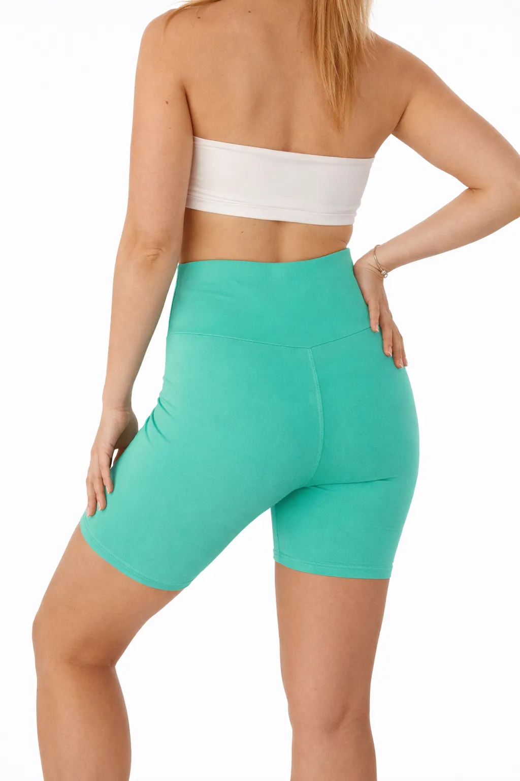 Velvetky SHORTS - tyrkysová, velikosti od S do XL