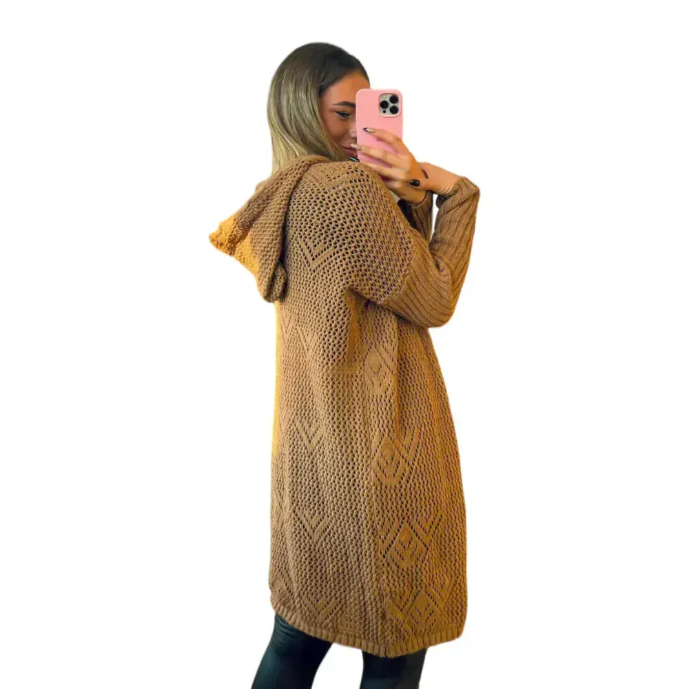 Svetr Cathrine - camel, sedne od velikosti XS do XL