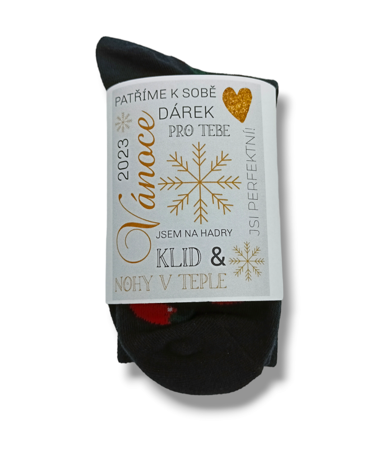 Klid a nohy v teple - pánské ponožky - RED HOT CHILLI SOCKS