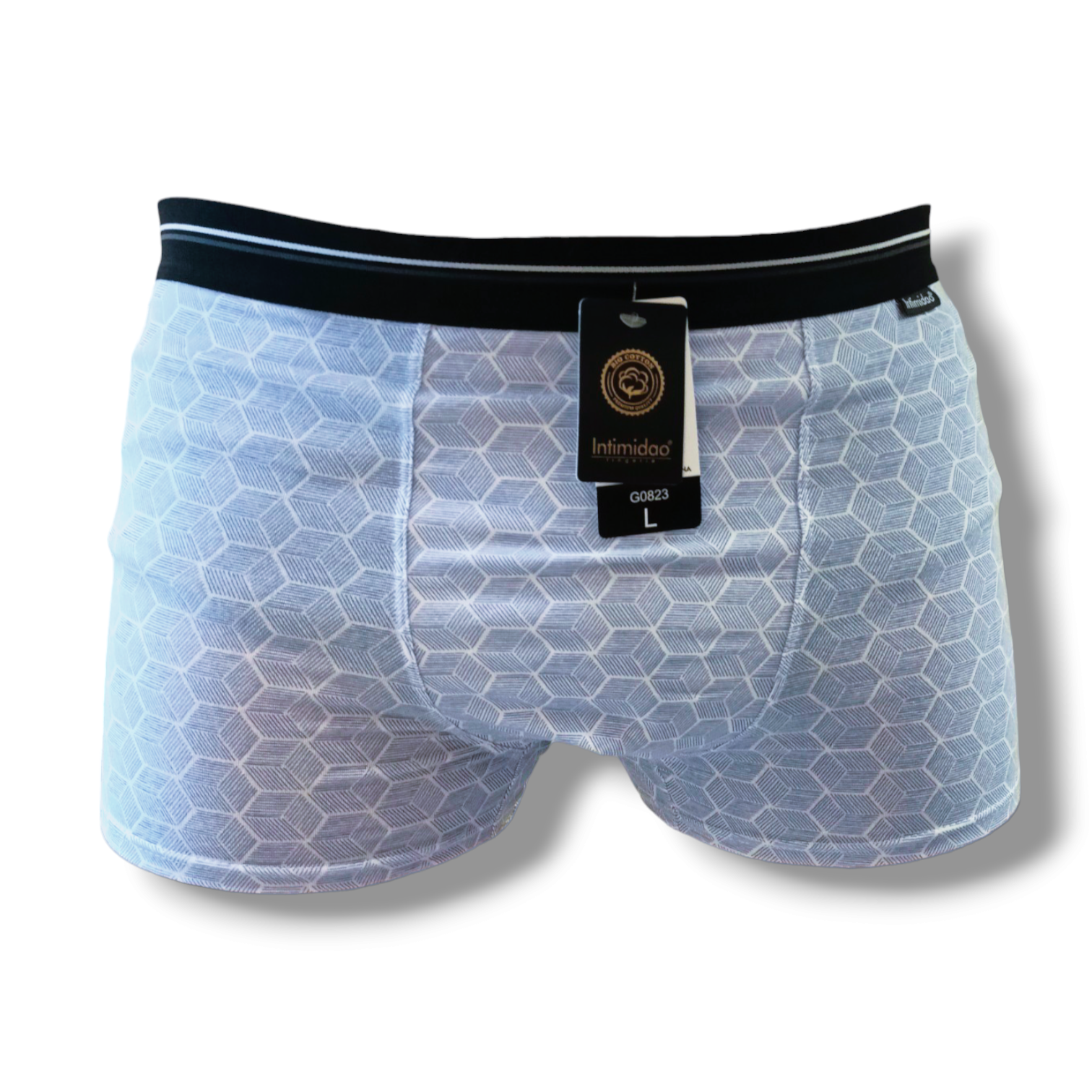 Pytlík jak v bavlnce - boxerky s BIO bavlnou - modrá, velikost XL