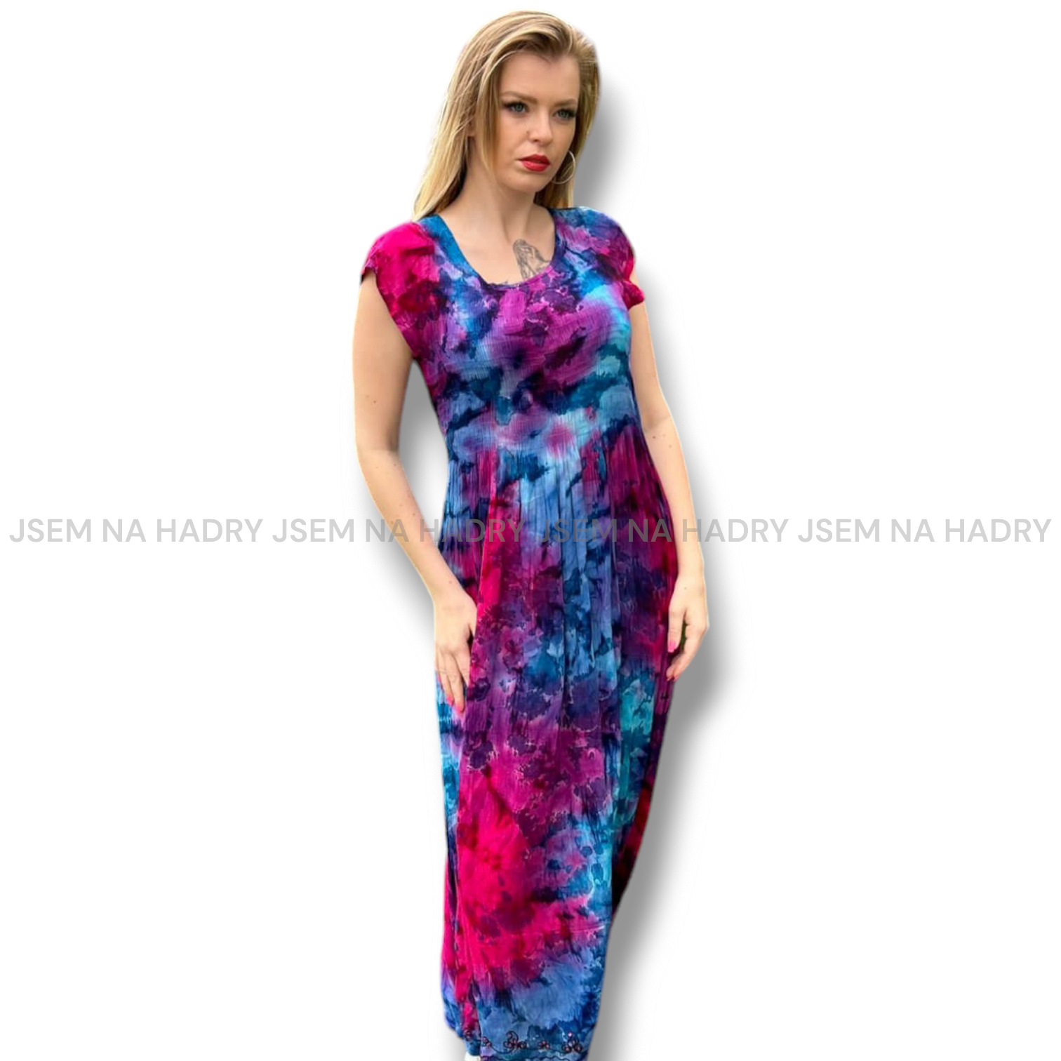 Boho šaty Rosaria, sedne od velikosti XS do XXL