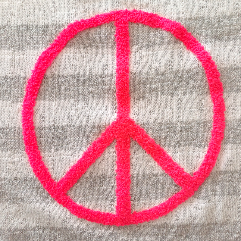 PEACE - OVERSIZE tričko/lehounký svetřík - šedá, sedne do velikosti XXL