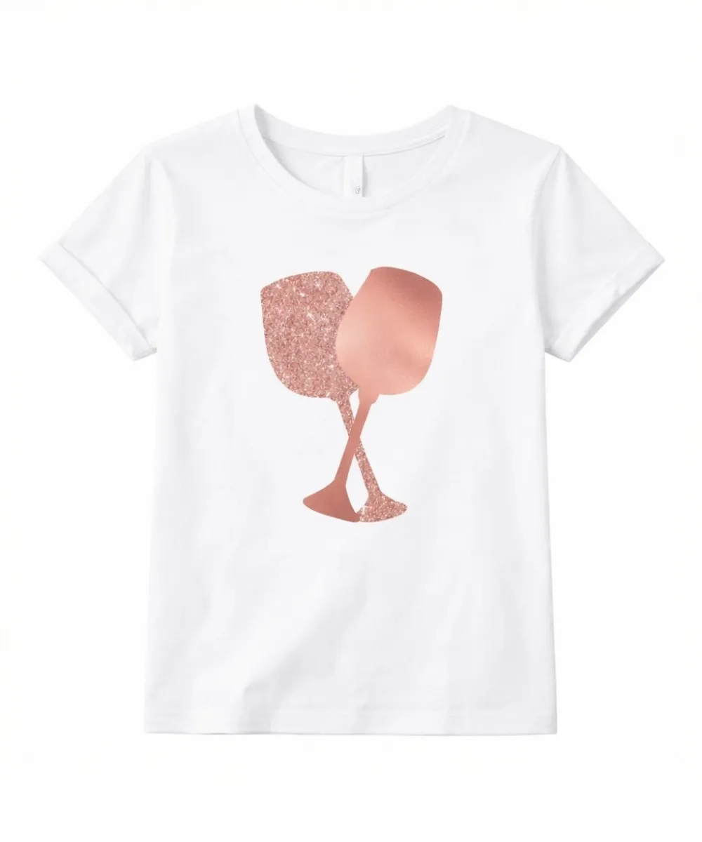 CHEERS - tričko - bílé, velikost sedne do L
