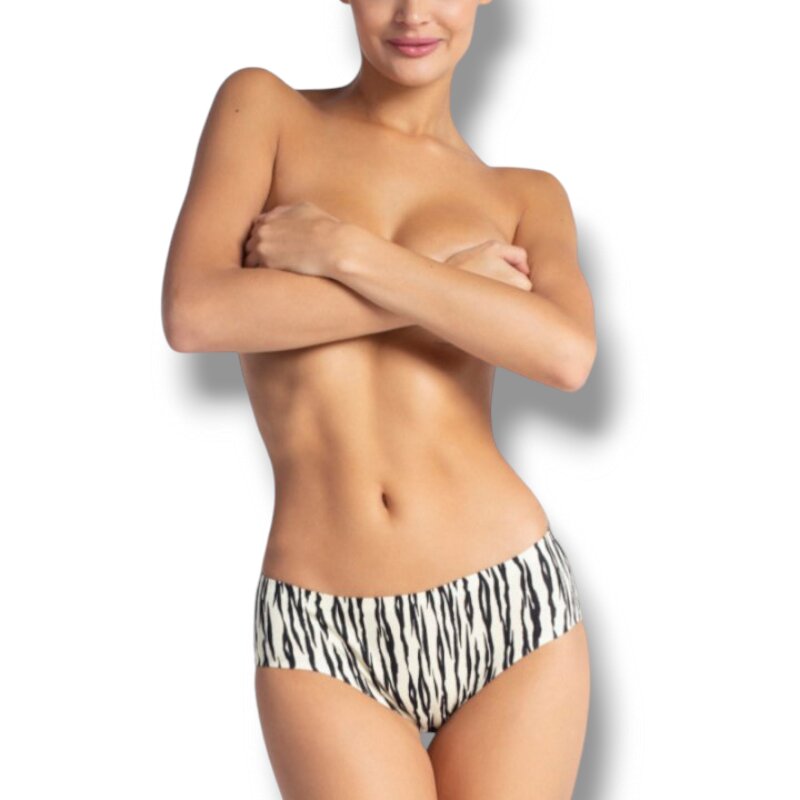 ZORA - kalhotky se zebra vzorem, velikost M (38-40)