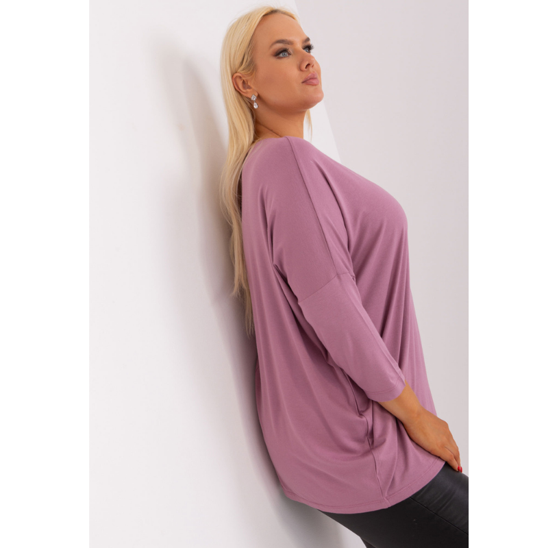 FRANCIS - PLUS SIZE tričko - lila