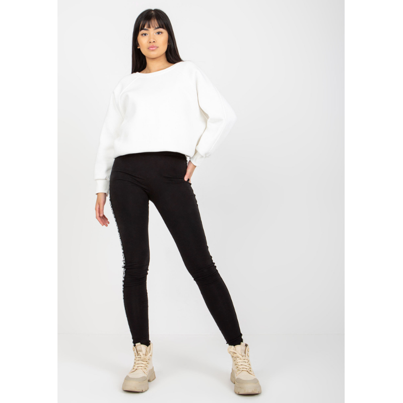 LOVE - legíny s bílým nápisem, velikost M