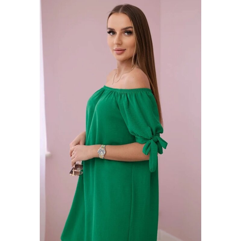 CAMILA - šaty - zelená, sedne do L