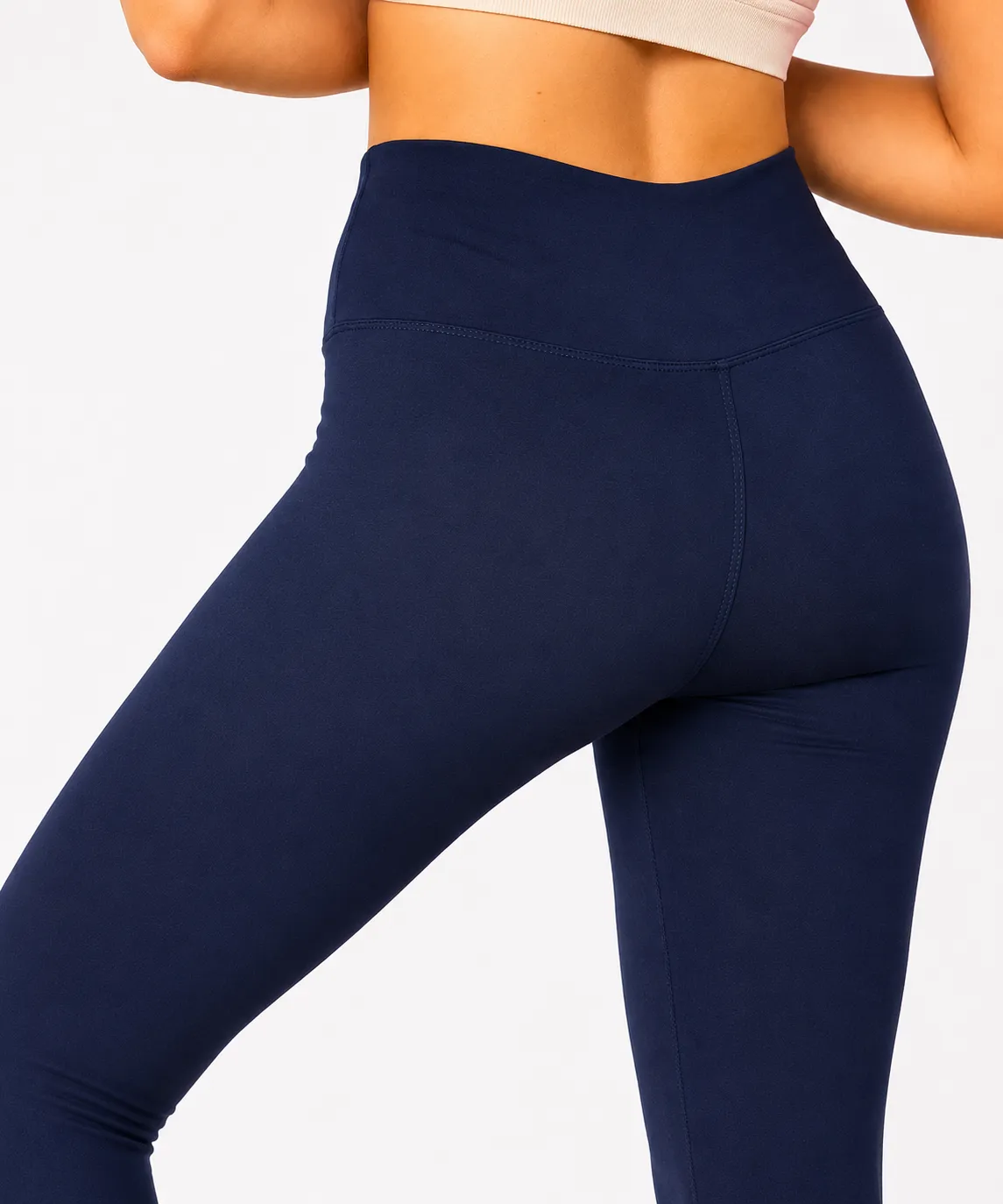 Velvetky TERMO - bambusové středně zateplené legíny - modrá, velikosti od S do 2XL