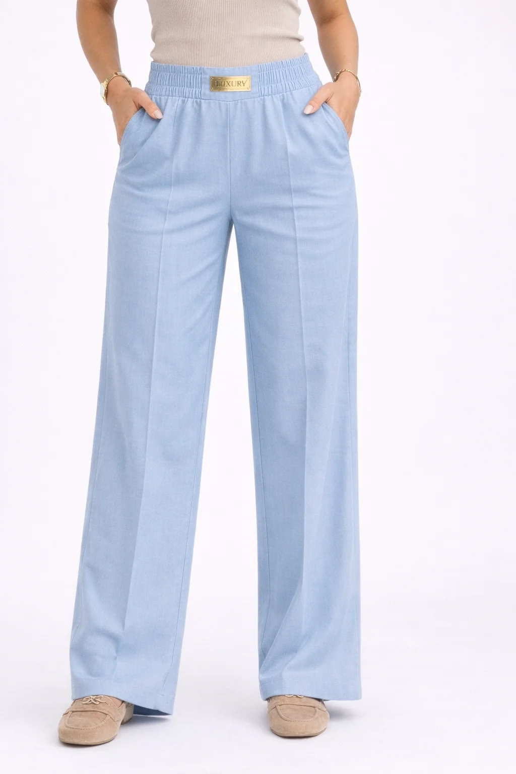 AVENUE light - městské široké kalhoty, velikost XL/XXL