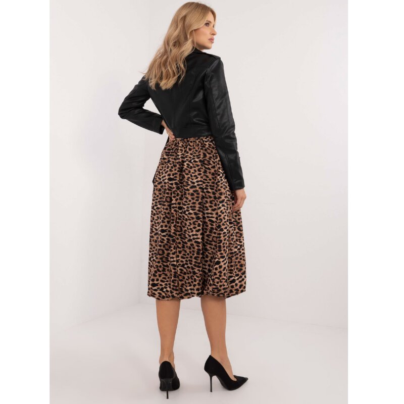 Sukně BEATRIX - leopard, velikost sedne do L