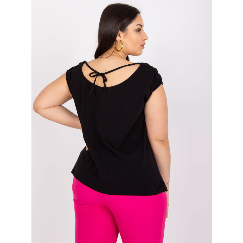 PENNY - černé PLUS SIZE tričko, velikost XL (42)