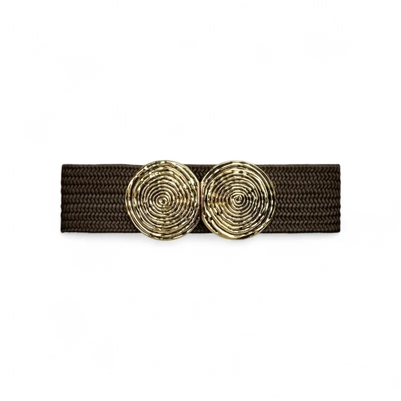 SPIRIA - elastický pásek, čokoláda, velikost 88-128 cm