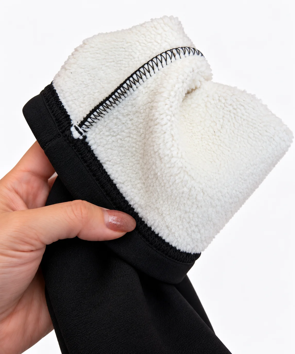Velvetky POLAR - dámské termo legíny s beránkem, velikost 5XL/6XL
