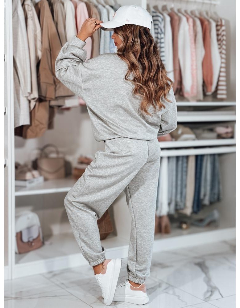PERFECT - oversize tepláková souprava - šedá, velikost sedne od S do XL