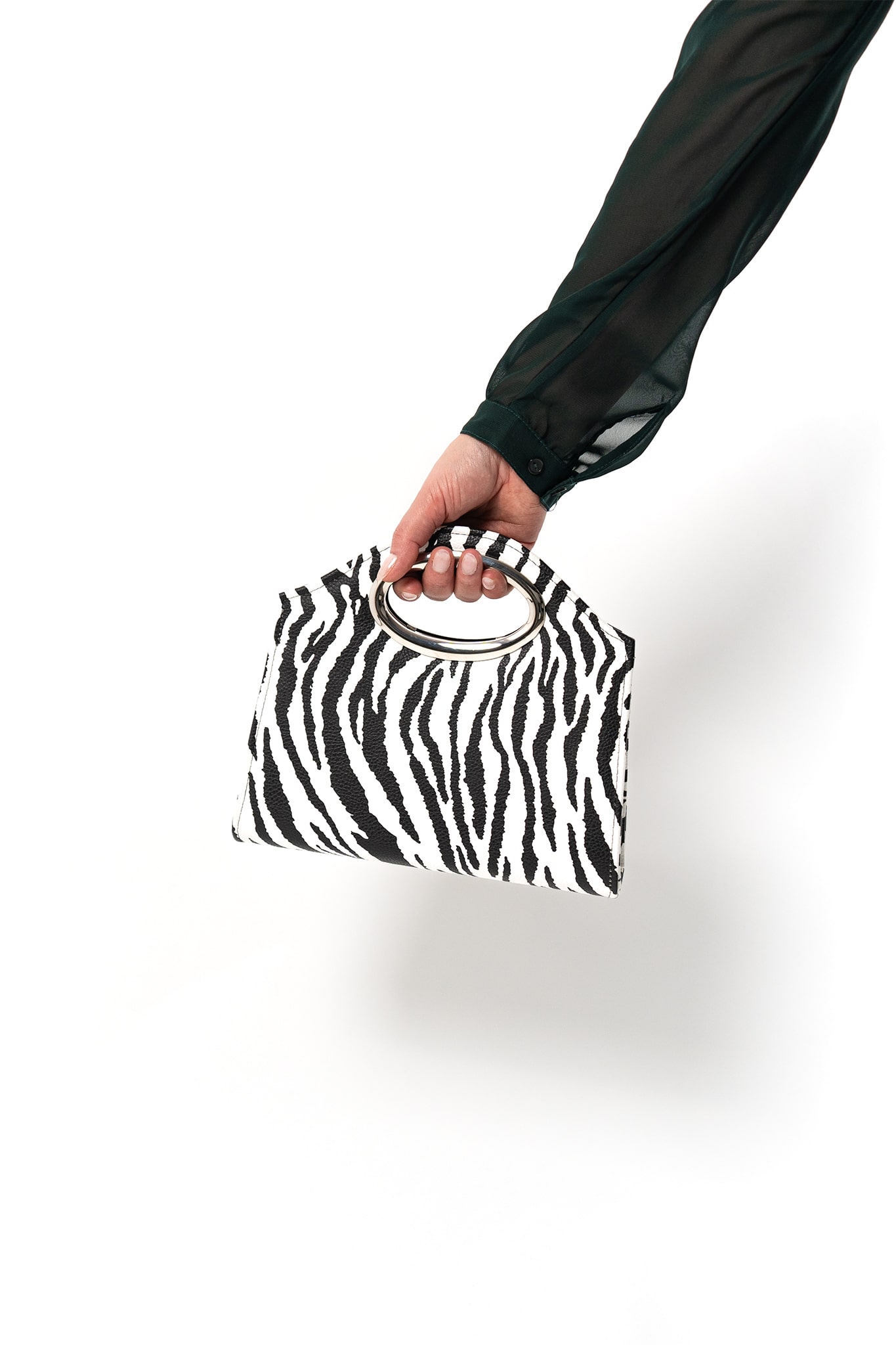 ZEBRA - kabelka bílá