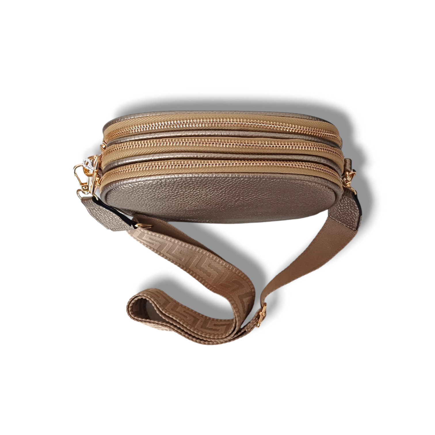 Coco - bronzová crossbody kabelka