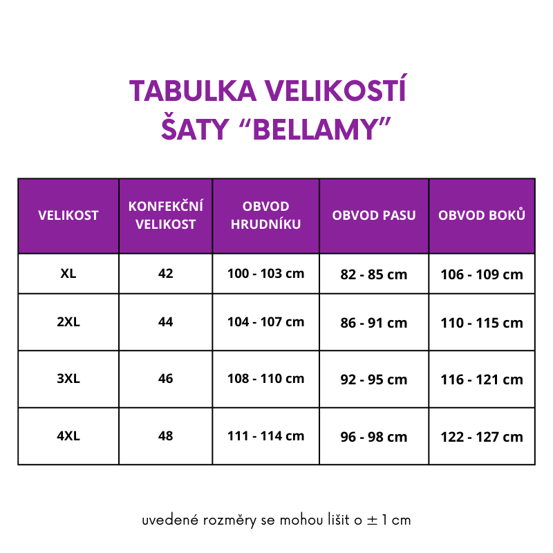 BELLAMY - červené šaty s křížením na zádech, velikost XL a XXXL